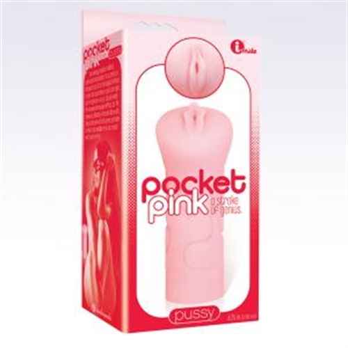 Icon Brands - Pocket Pink - Pussy - Masturbation Aids for Males
