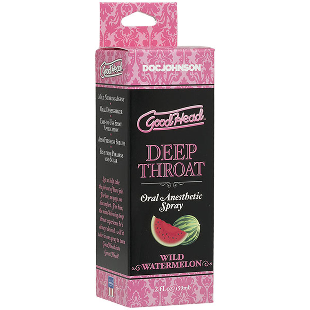 Doc Johnson - Goodhead - Deep Throat Spray - Wild Watermelon - Lubricants, Creams & Glides