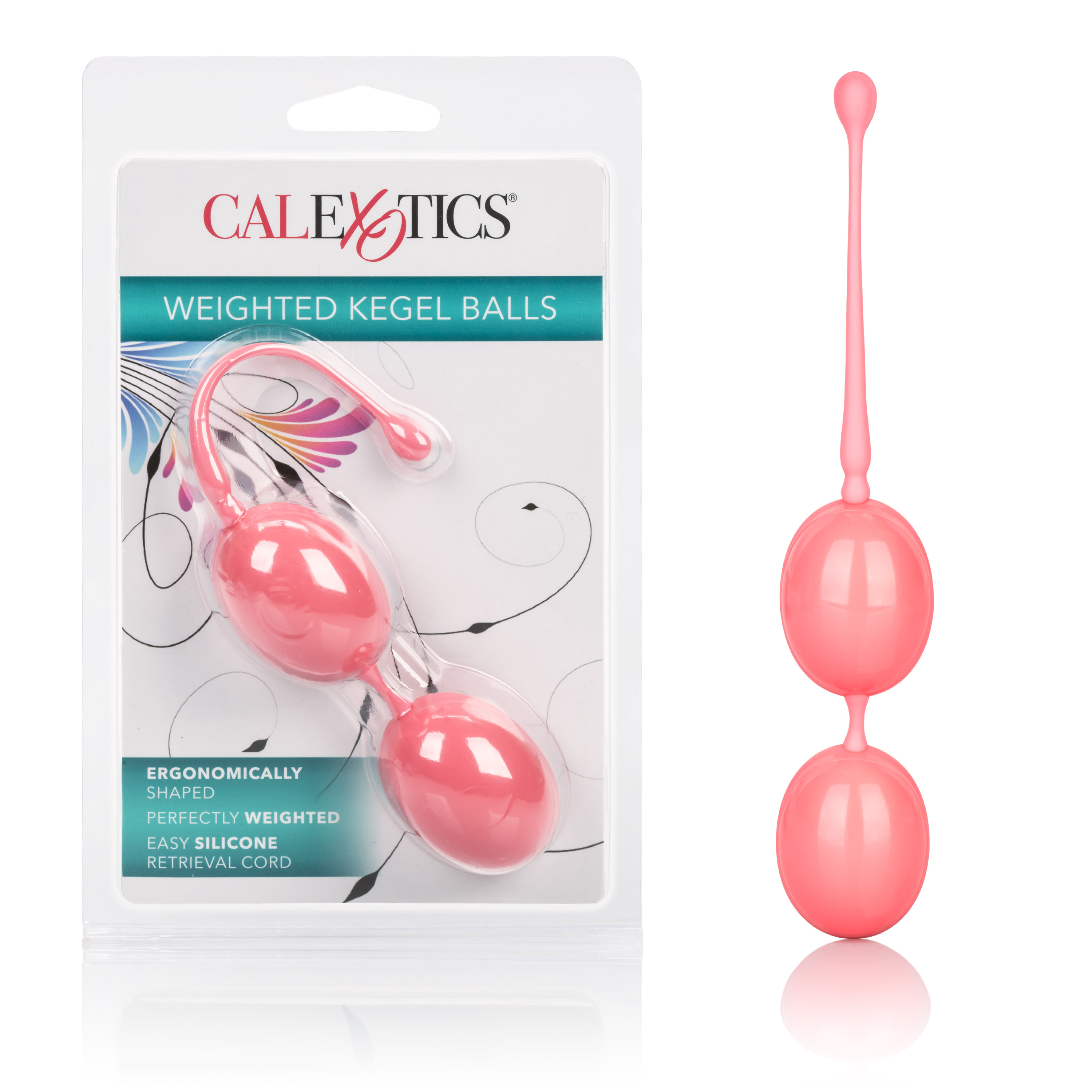 CalExotics - Weighted Kegel Balls - Pink - Kegel & Pelvic Exercisers