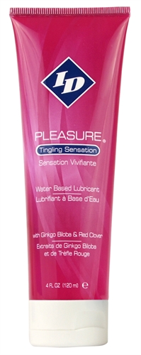 I.D. Lubricants - ID Pleasure - Tube - 4 Fl. Oz. - Lubricants, Creams & Glides