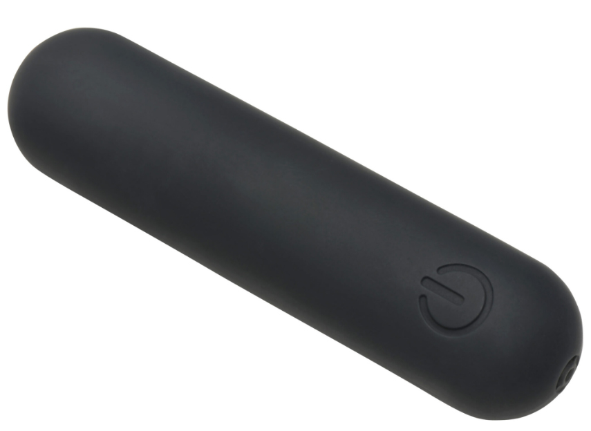 XR Brands - Flexible Silicone Bullet - Black - Clit Stimulators