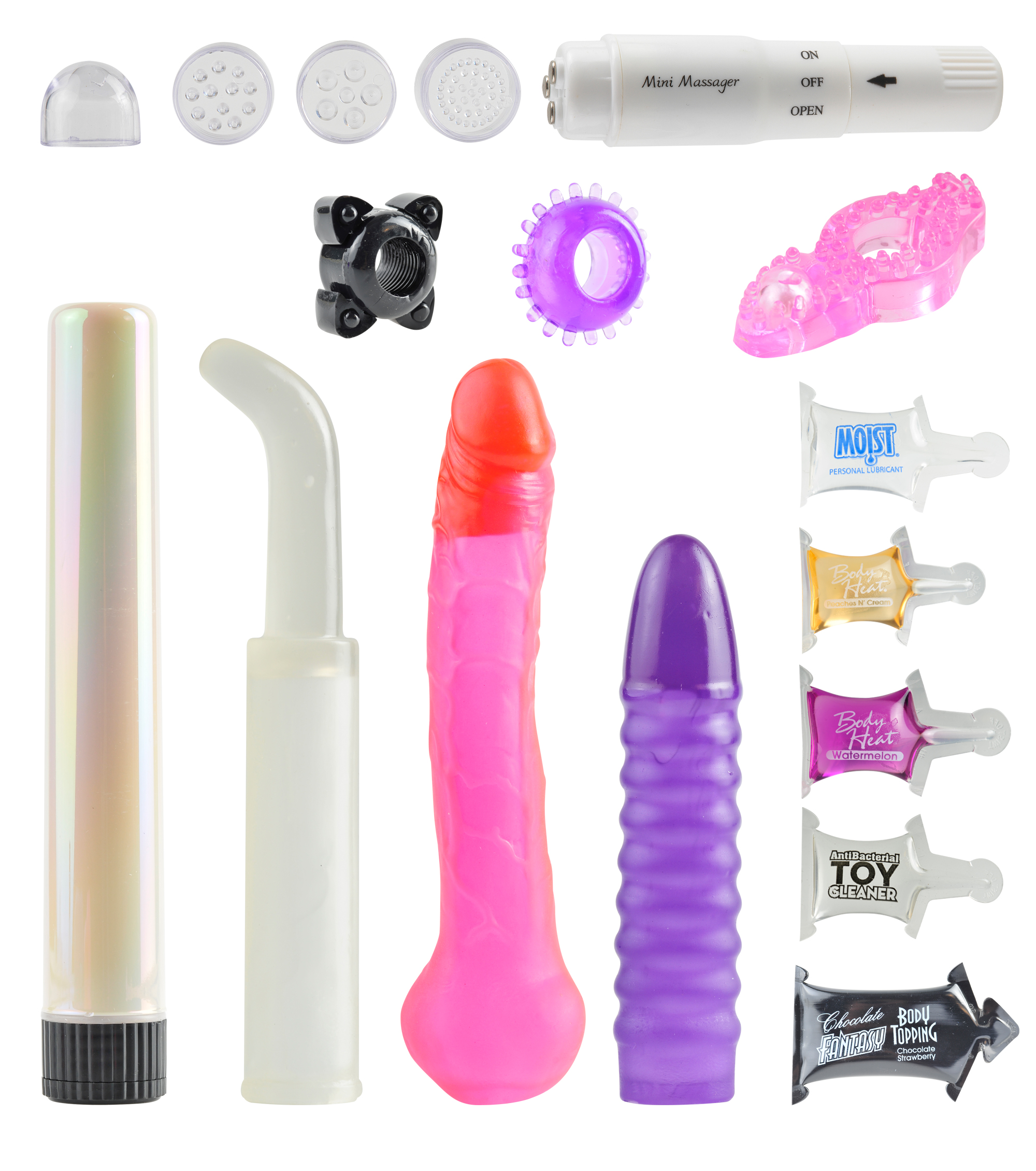 Pipedream - Waterproof Wet & Wild Pleasure Collection 13-Piece Set - Vibrators - ABS