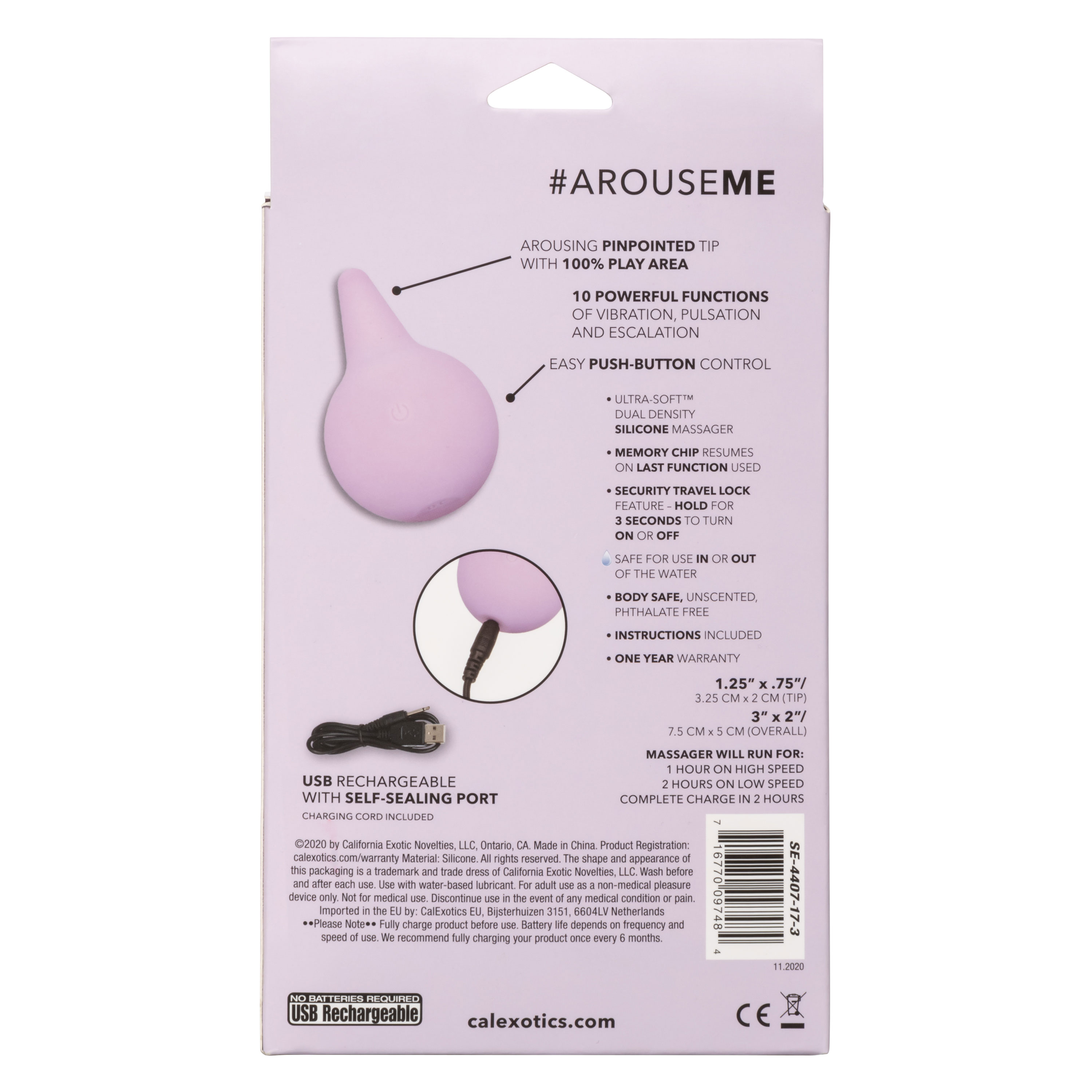 CalExotics - Slay Arouse Me - Clit Stimulators