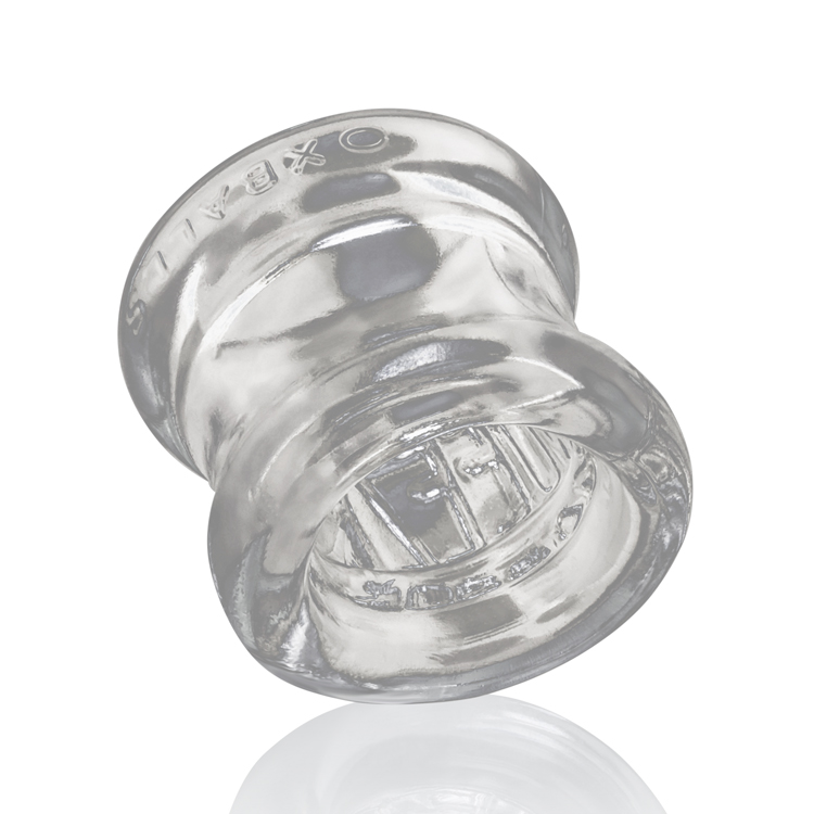 Oxballs - OxBalls Squeeze, Ball Stretcher, Clear - Cockrings - TPE/TPR/Elastomers