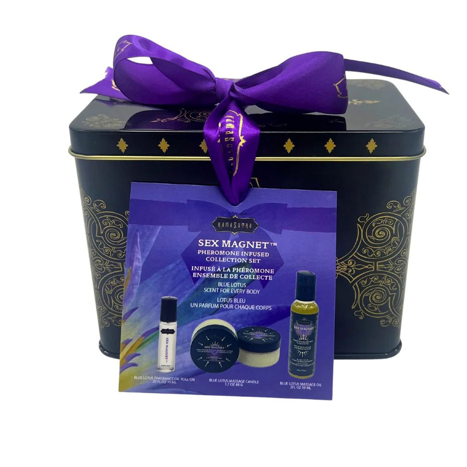 Kama Sutra - Sex Magnet Pheromone Blue Lotus Gift Set - Bath & Body
