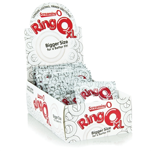Screaming O - Ringo XL - 18 Count Box - Clear - Cockrings