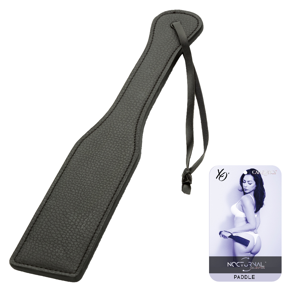 CalExotics - Nocturnal Collection Paddle - Black - Bondage & Fetish Toys