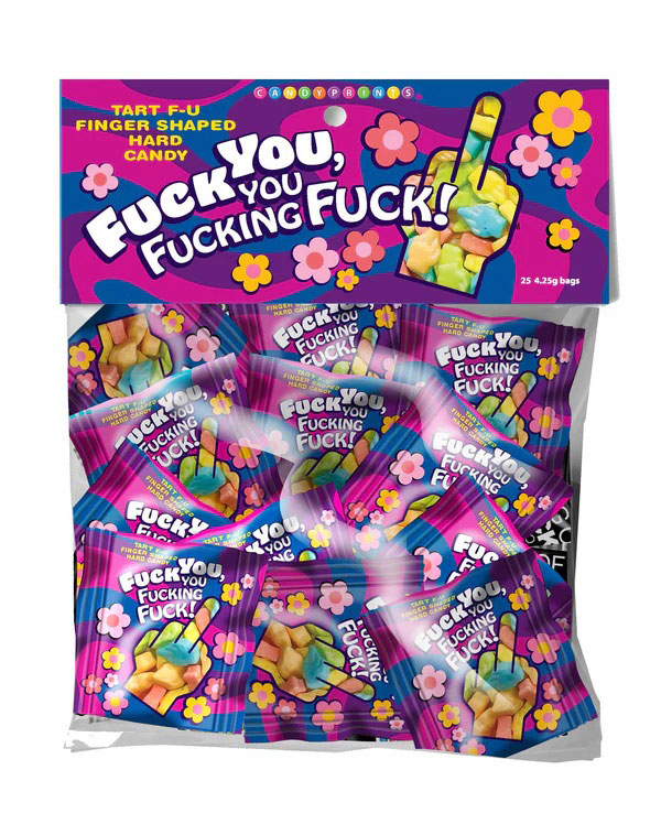 Little Genie - Fuck You, You Fucking Fuck Candy - Bag of 25 - Edible