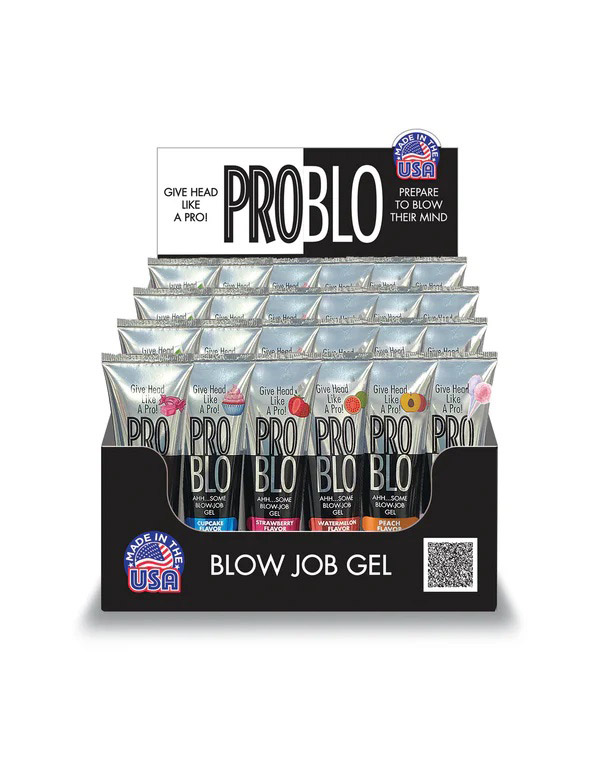 Little Genie - Problo Oral Pleasure Gel Display of 24pcs - Displays-Bowls & Wall Displays
