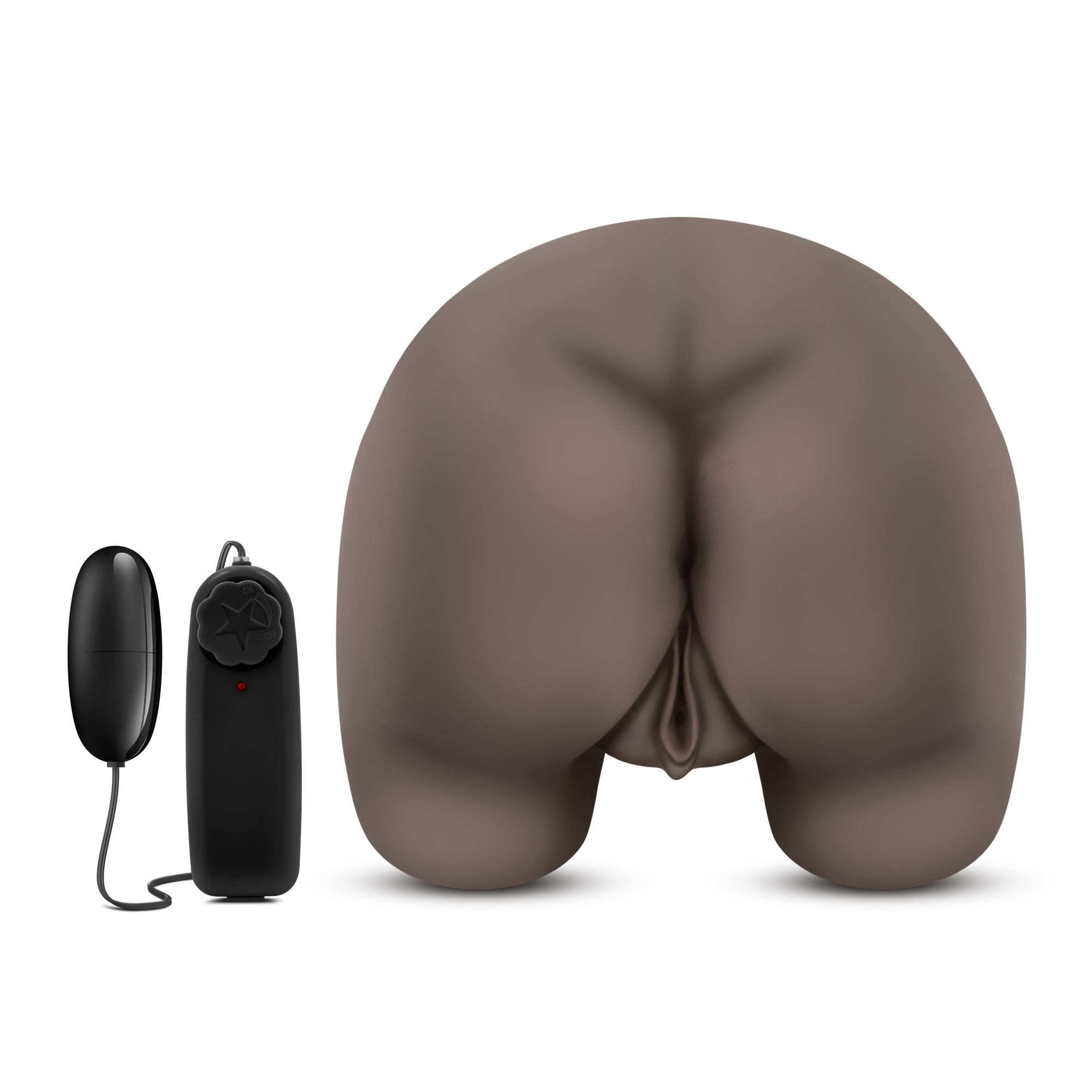 Blush - Hot Chocolate - Luscius Tiana - Vibrating Life-Sized Ass - Masturbation Aids for Males