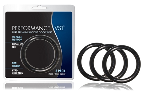 Blush - Performance Rings Vs1 - Medium - Black - Cockrings