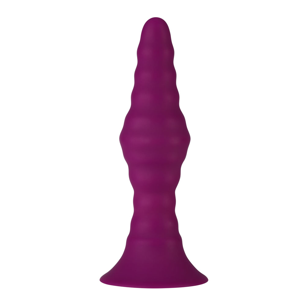 FemmeFunn FemmeFunn Pyra Rechargeable Remote-Controlled Silicone Vibrating Anal Plug Large Dark Fuchsia