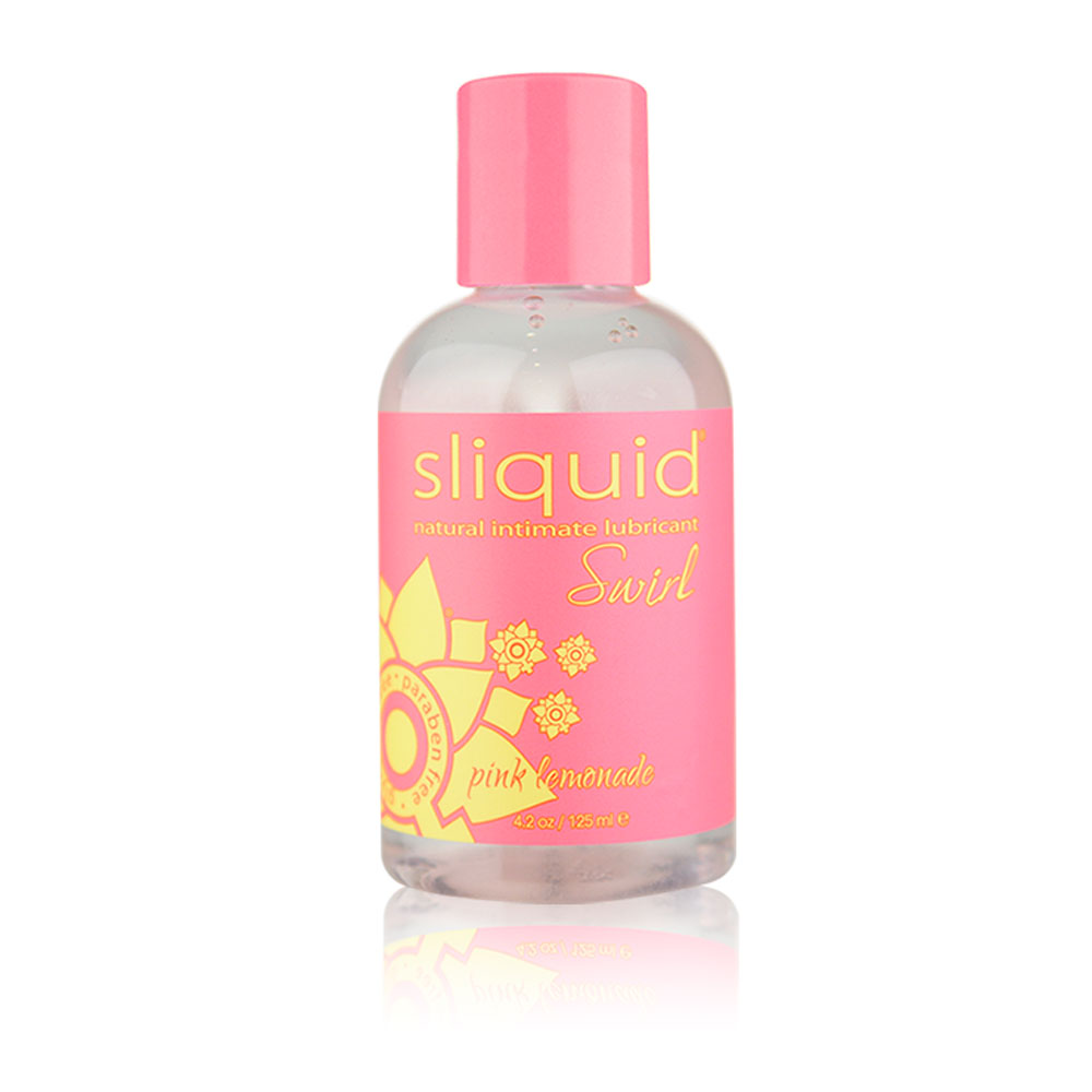 Sliquid - Naturals Swirl - Pink Lemonade - 4.2 Fl. Oz. (124 ml) - Lubricants, Creams & Glides