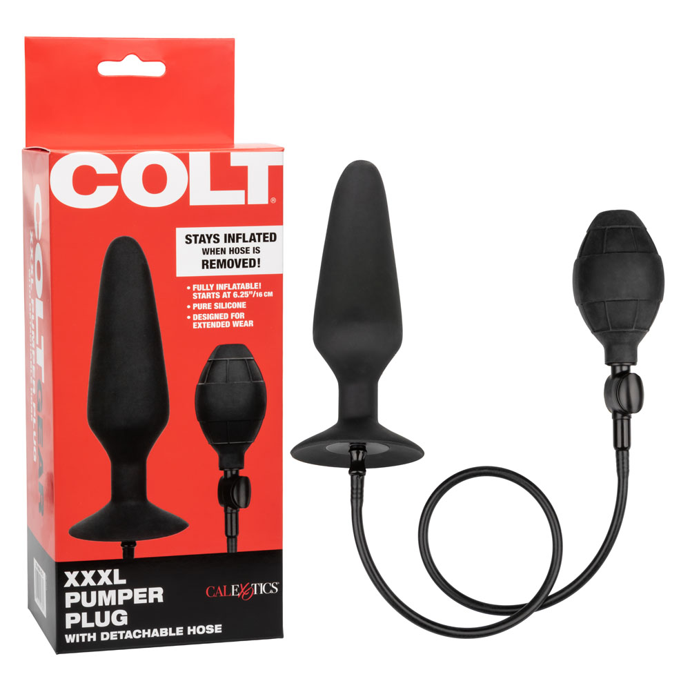 CalExotics - Colt Xxxl Pumper Plug With Detachable Hose - Anal Toys & Stimulators