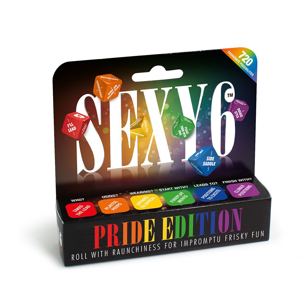 Creative Conceptions - Sexy 6 Dice - Pride Edition - Games