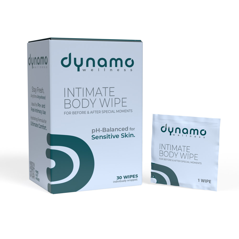 Screaming O - Dynamo Wellness Intimate Body Wipe - 30 Pack - Lubricants, Creams & Glides
