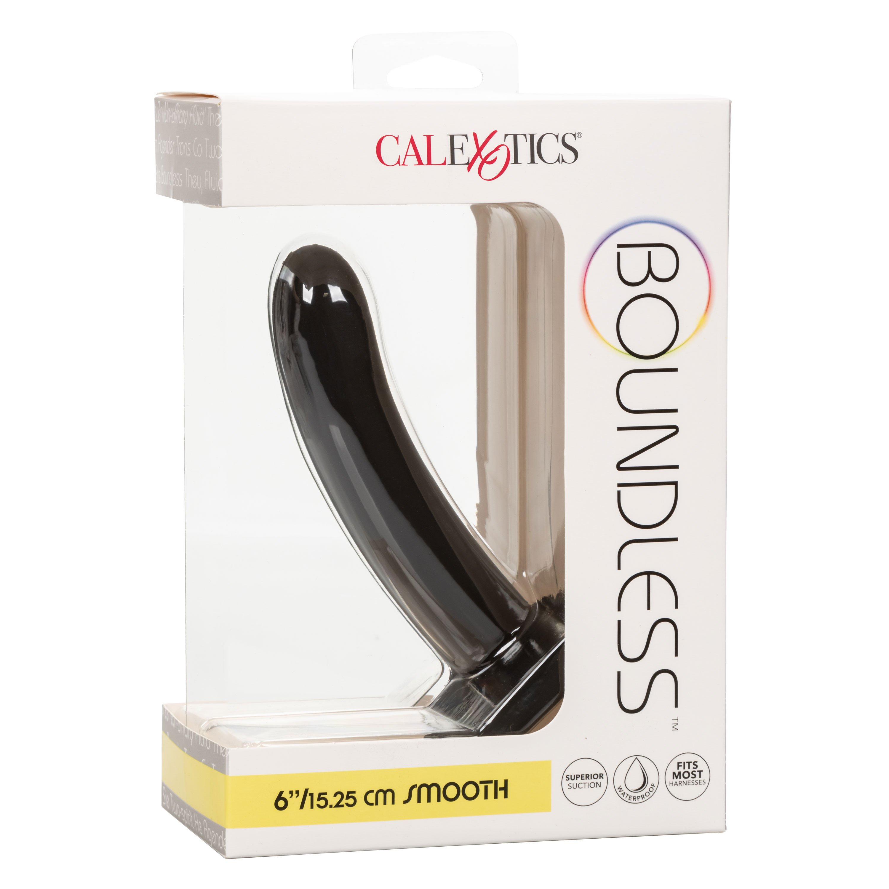 CalExotics - Boundless Smooth - 6 Inch - Black - Dildos