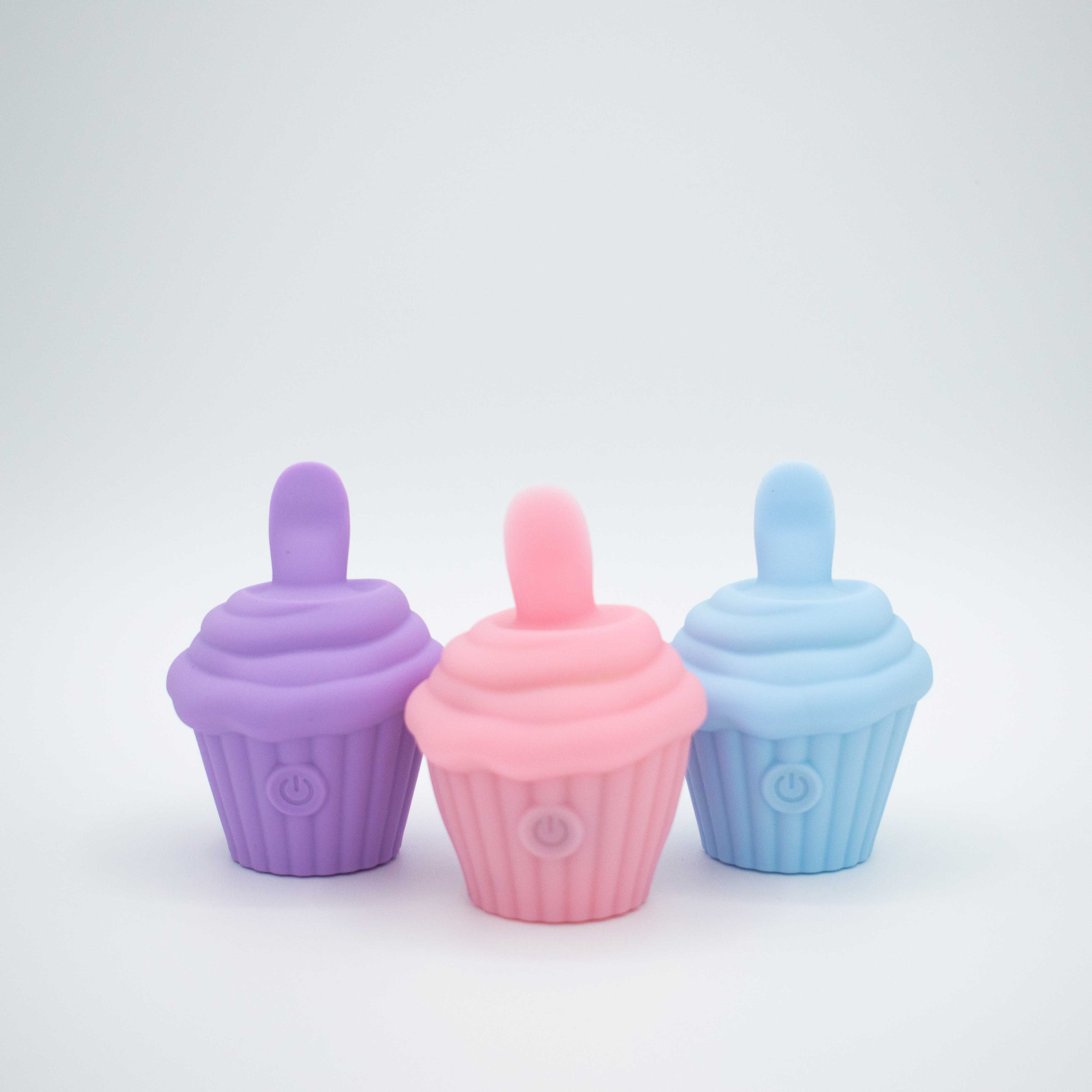 Like A Kitten - Cake Eater Clit Flicker Stimulator - Blue - Vibrators