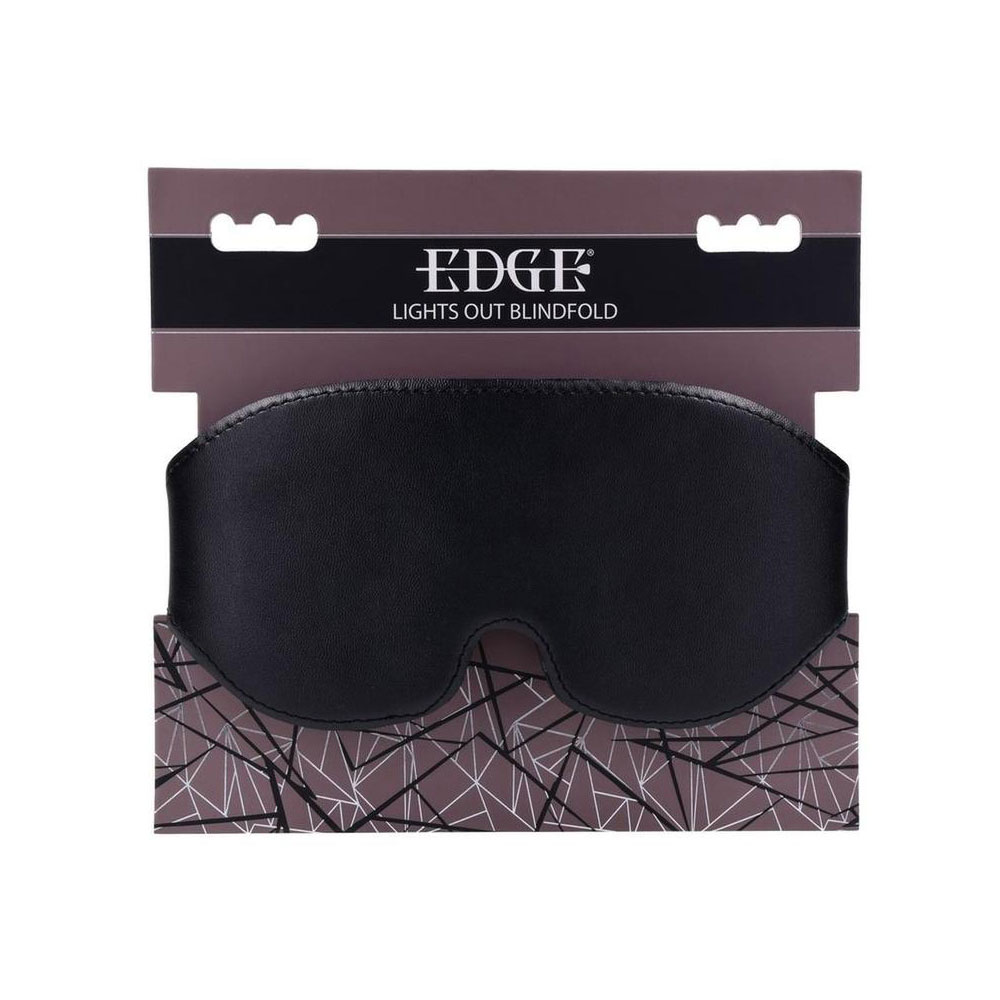 Sportsheets - Sportsheets Edge Lights Out Blindfold - Bondage & Fetish Toys - Polyurethane