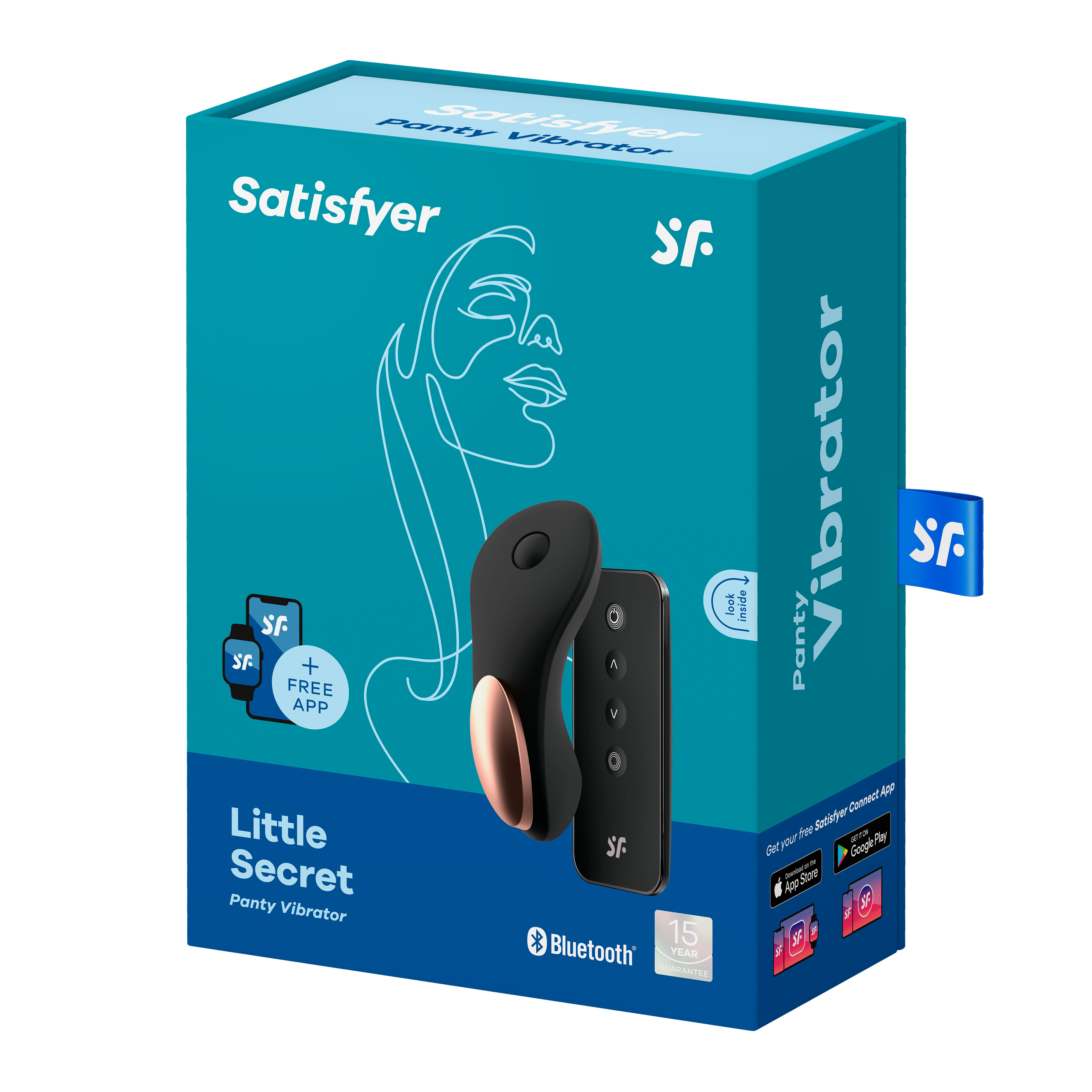 Satisfyer - Little Secret - Black - Eco-Friendly