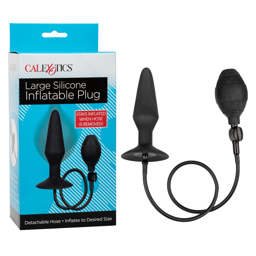 CalExotics - Large Silicone Inflatable Plug - Anal Toys & Stimulators