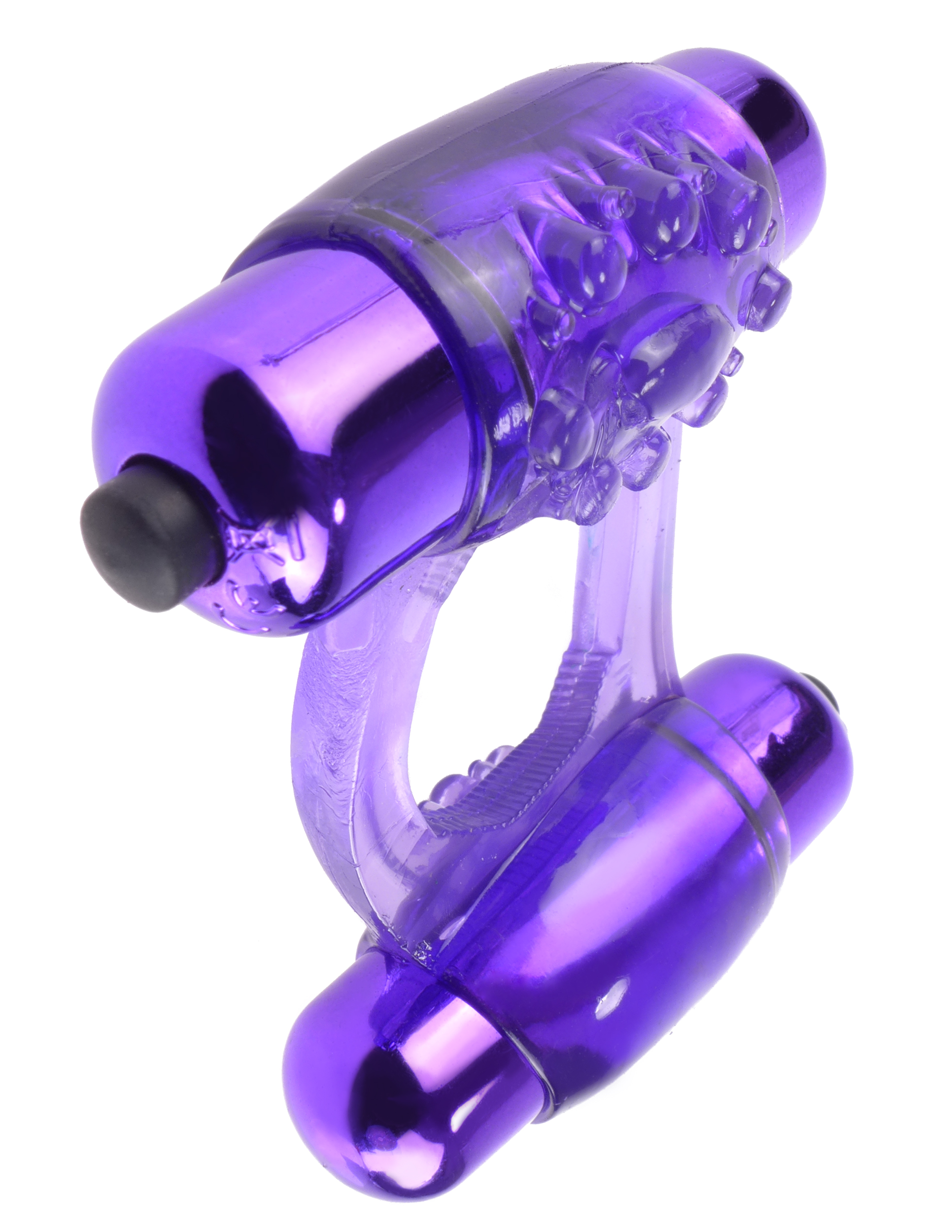 Pipedream - Fantasy C-Ringz Duo-Vibrating Super Ring Purple - Cockrings