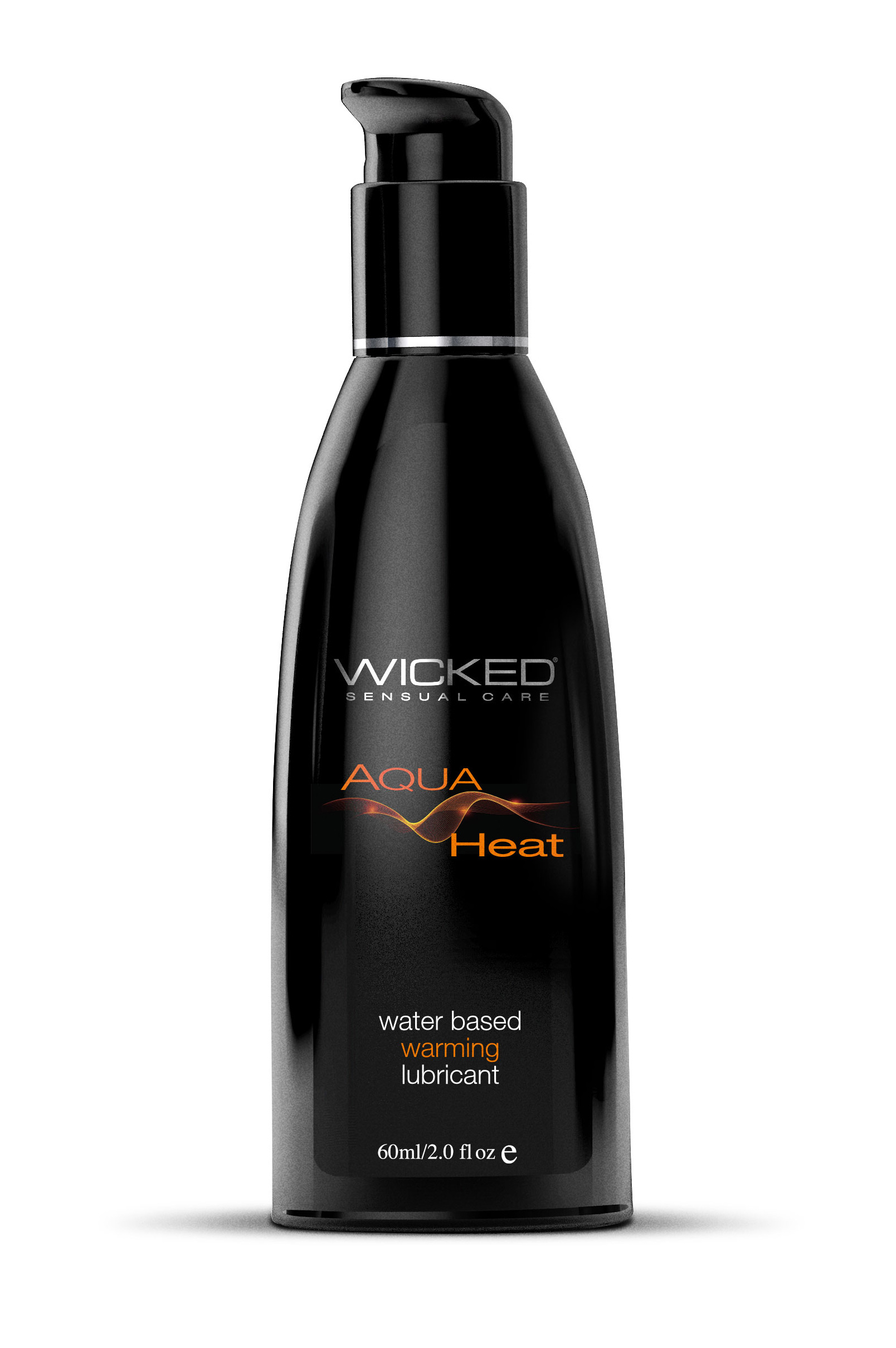 Wicked Sensual Care - Aqua Heat Water Based Warming Lubricant - 2 Fl. Oz. - Lubricants, Creams & Glides