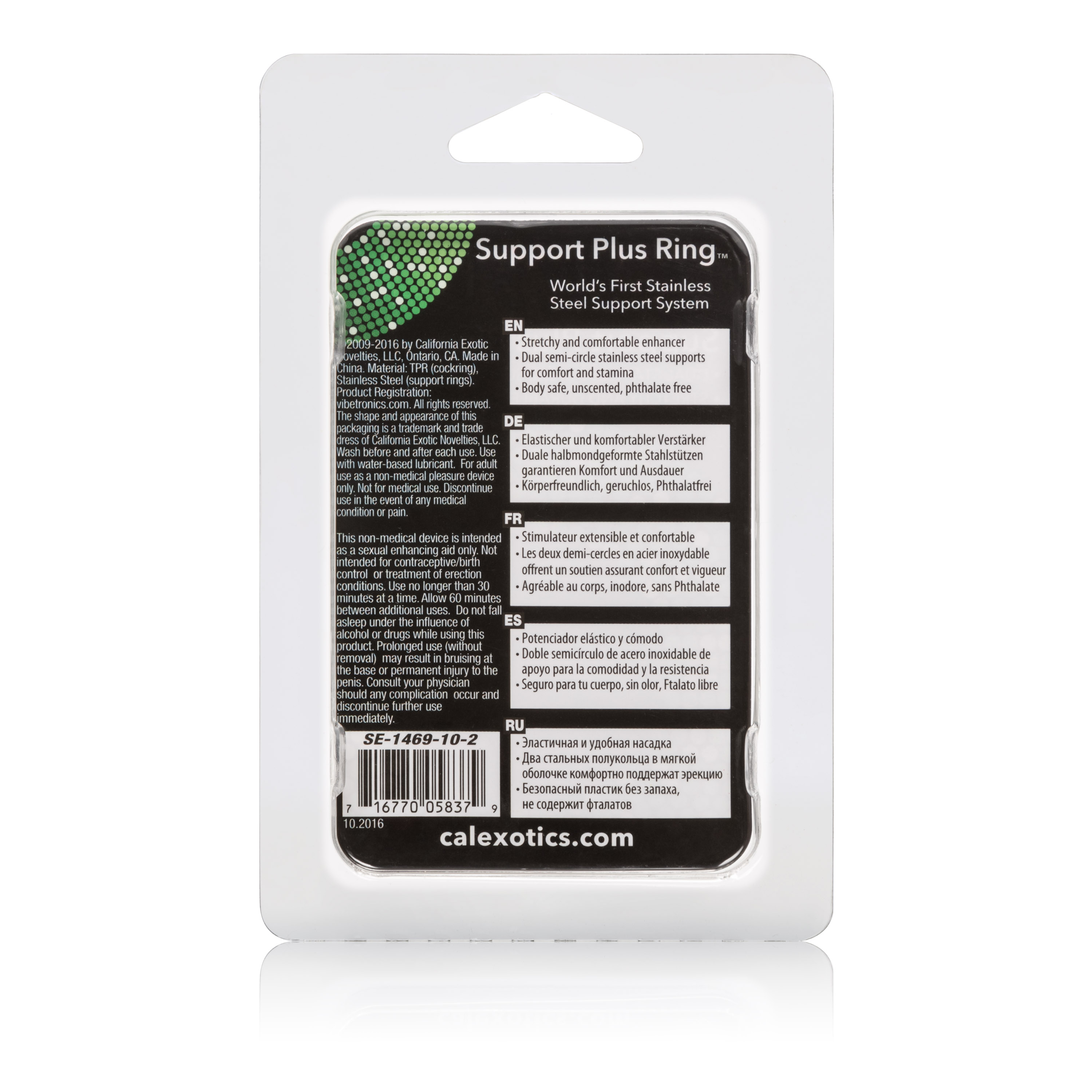 CalExotics - Support Plus Enhancer Ring - Cockrings