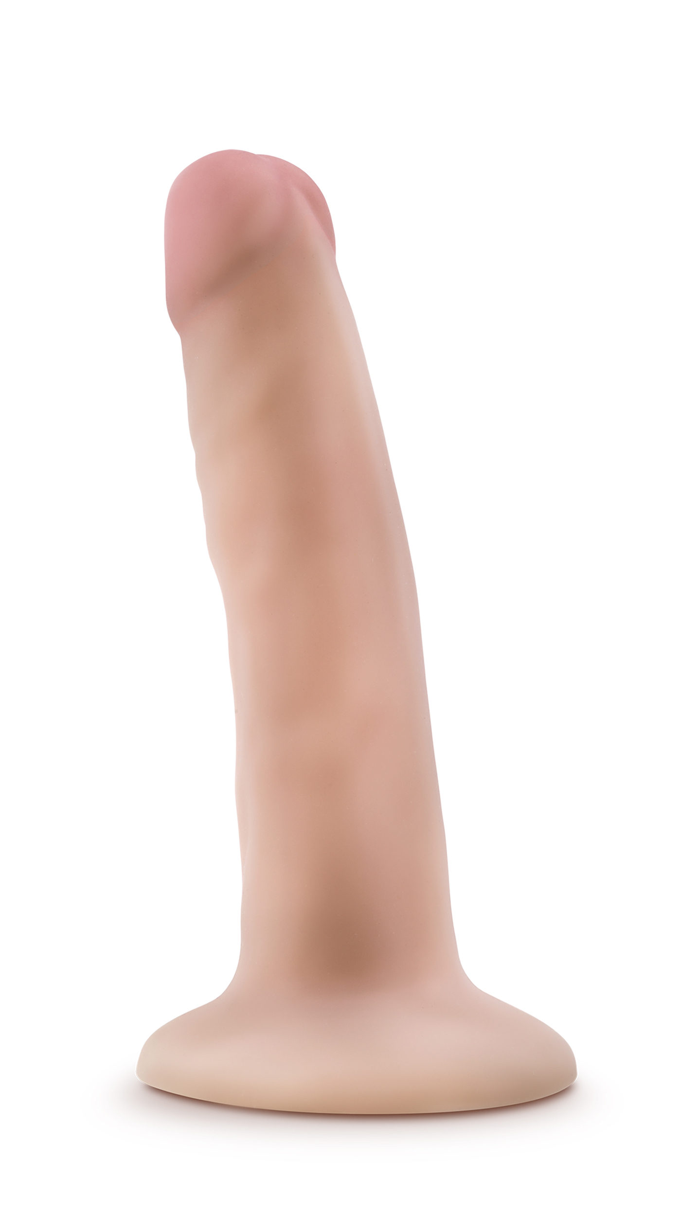 Blush - Dr. Skin Silicone Dr. Lucas 5.5 in. Posable Dildo Beige - Dildos - Silicone
