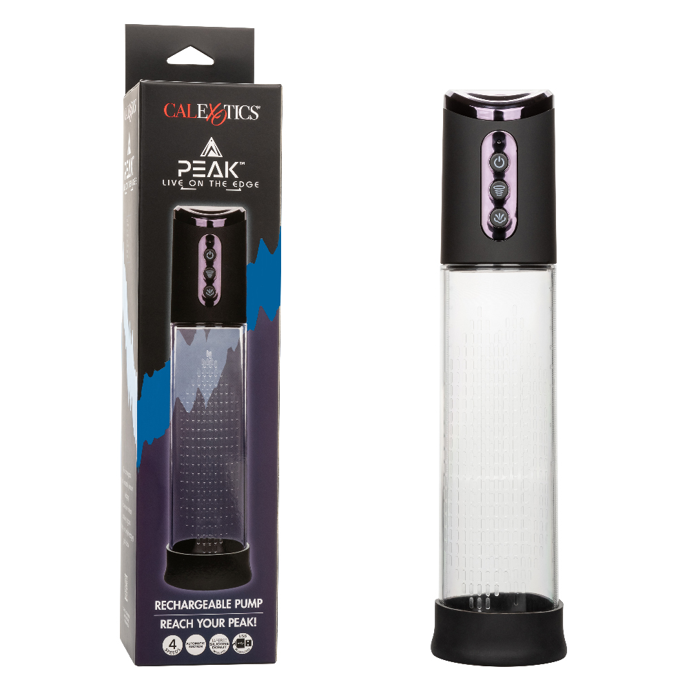 CalExotics - Peak Rechargeable Pump - Black/clear - Pumps & Enlargers