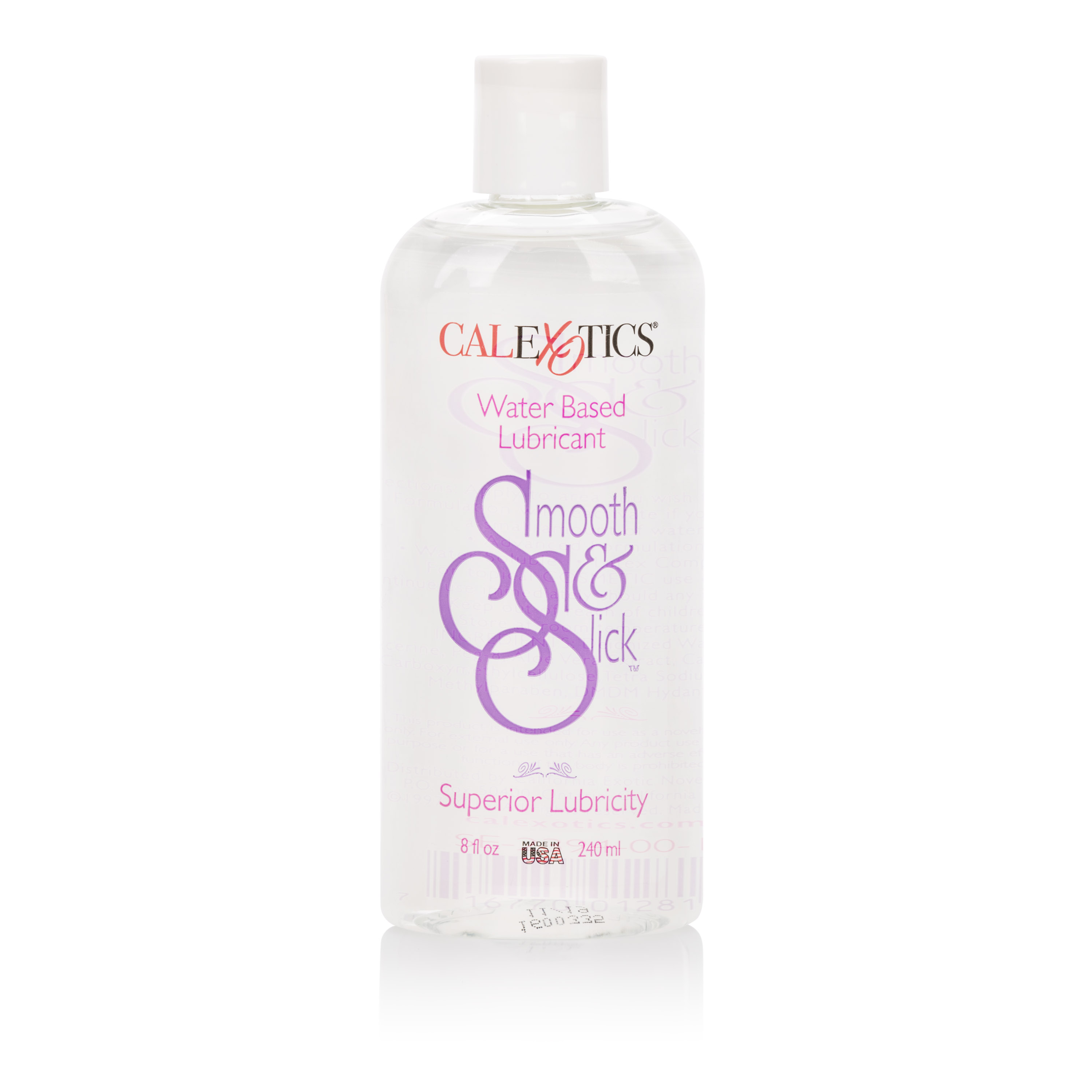 CalExotics - Smooth and Slick Lubricant 8 Oz. - Lubricants, Creams & Glides