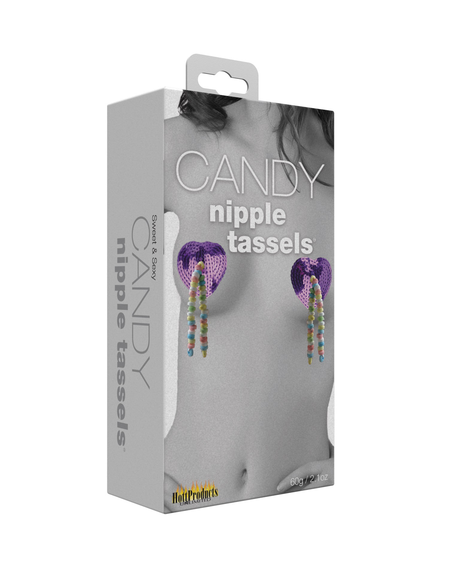 Hott Products - Candy Nipple Tassles 2.1 Oz - Edible