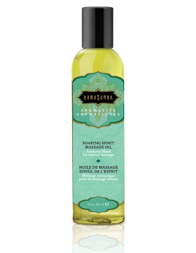 Kama Sutra - Aromatic Massage Oil - Soaring Spirit - 8 Fl. Oz. - Bath & Body