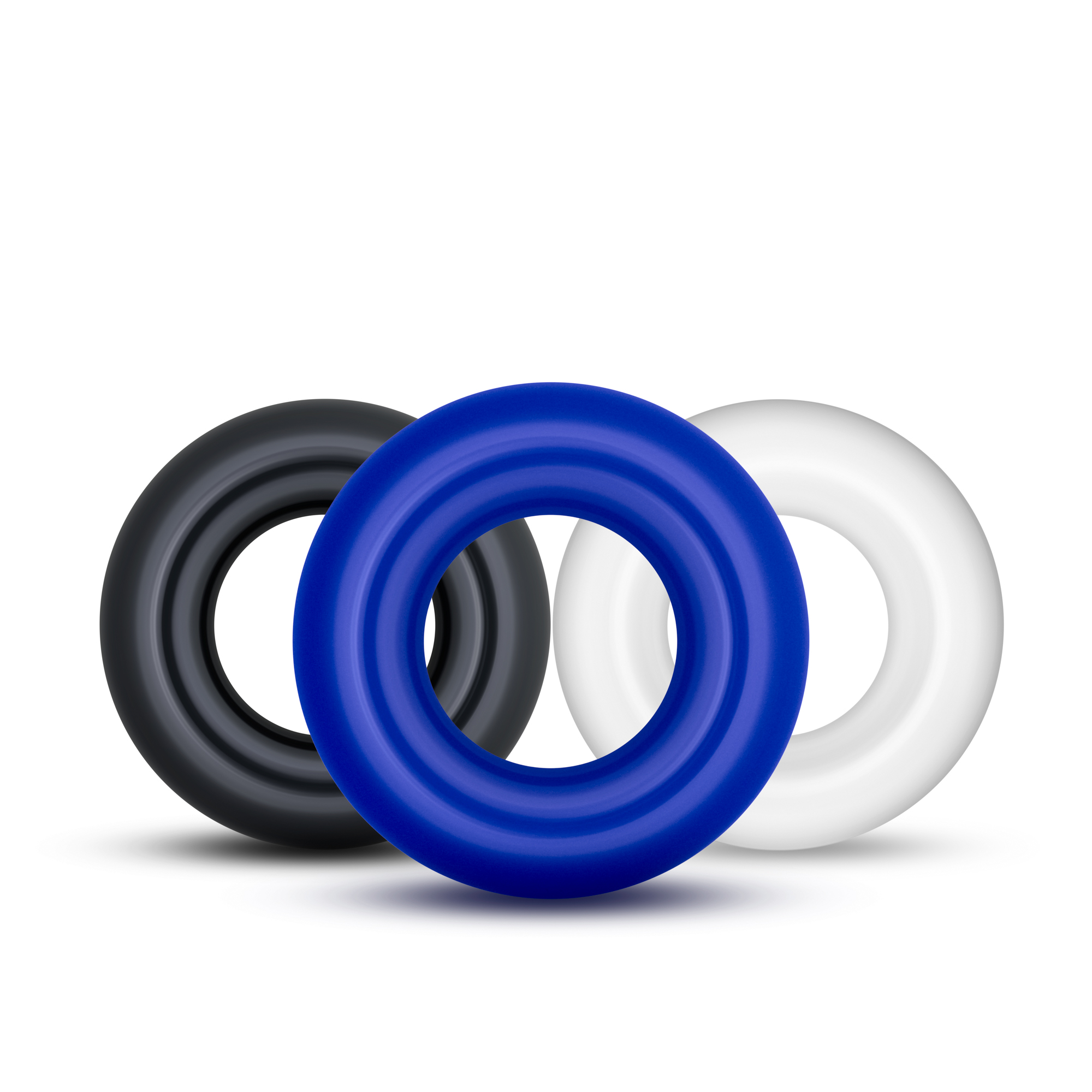 Blush - Stay Hard Donut Rings - 3 Pack - Cockrings