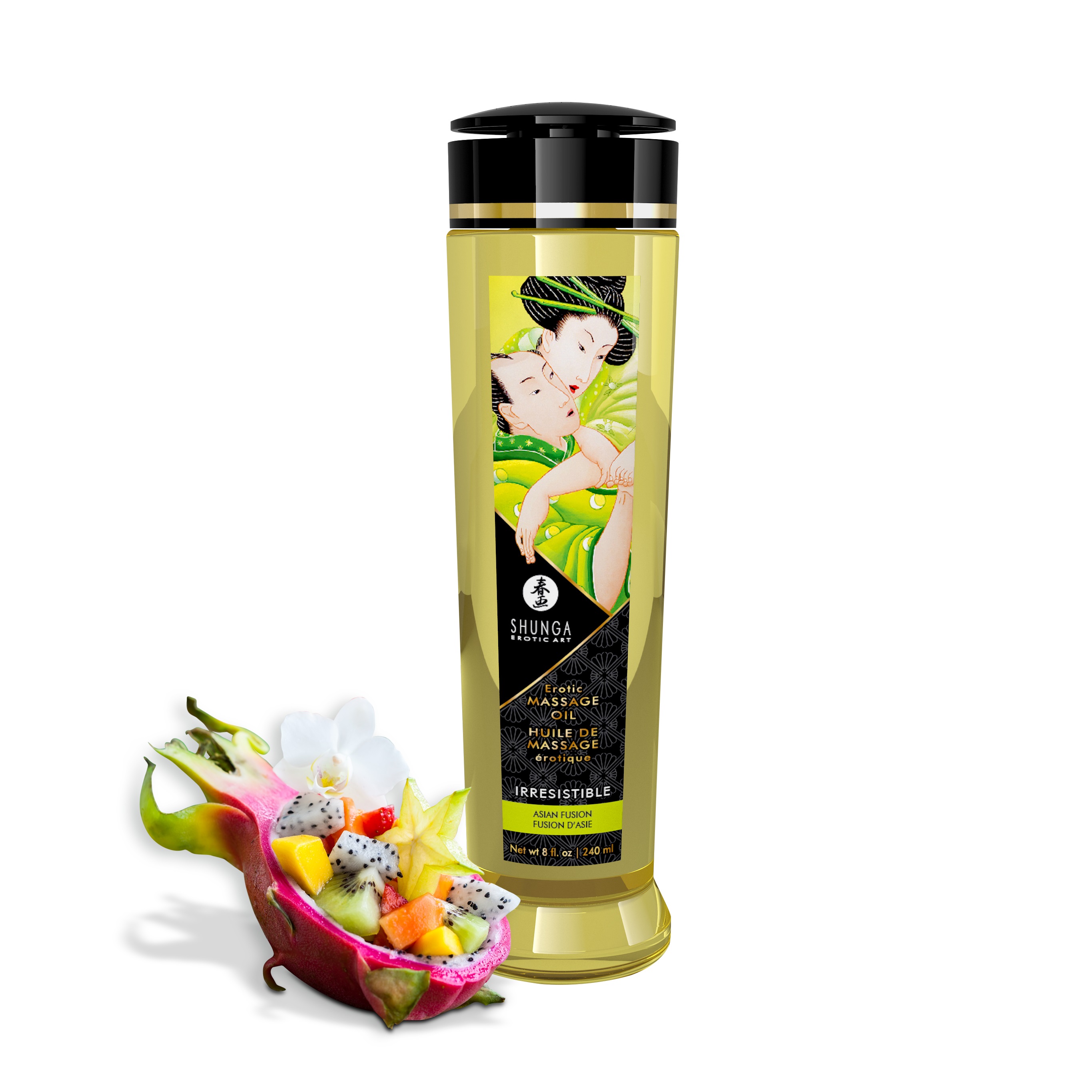 Shunga - Massage Oils - Irresistible - 8 Fl. Oz. Asian Fusion - Lubricants, Creams & Glides