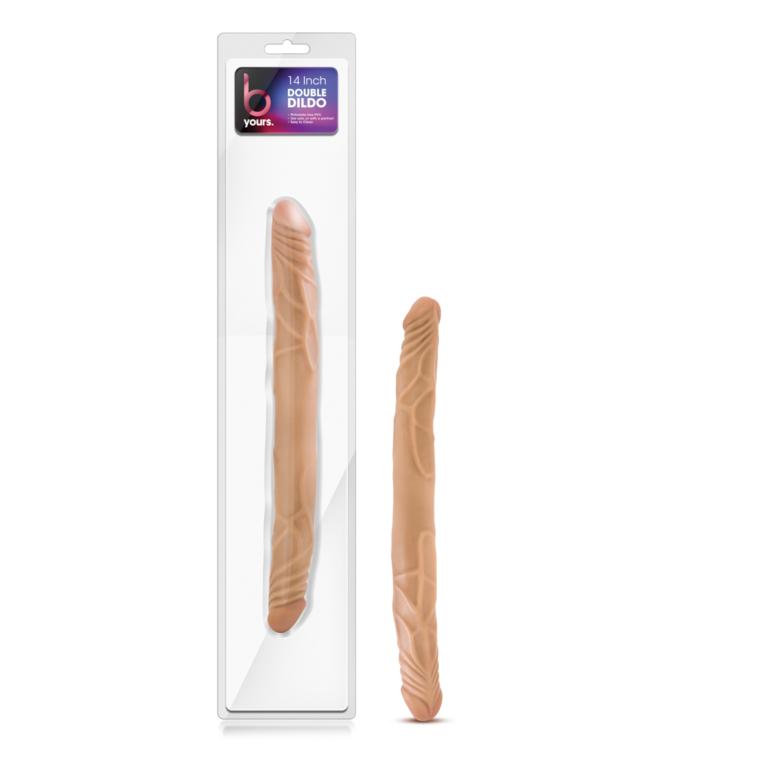 Blush - B Yours 14 Inch Double Dildo - Latin - Dildos