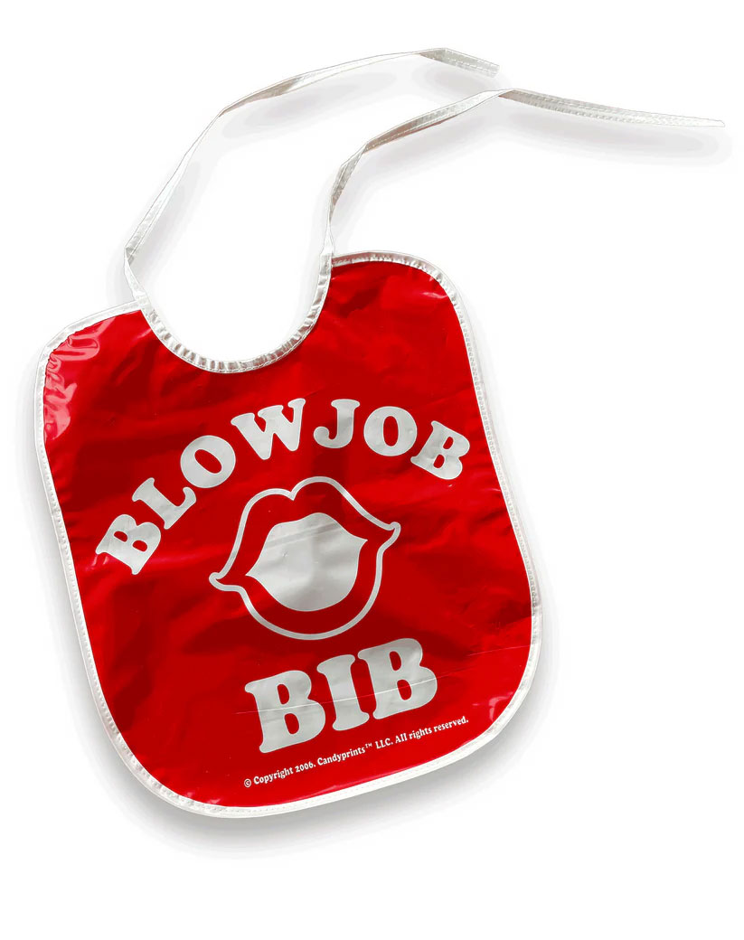 Little Genie - Blow Job Bib - Bachelor & Bachelorette Items