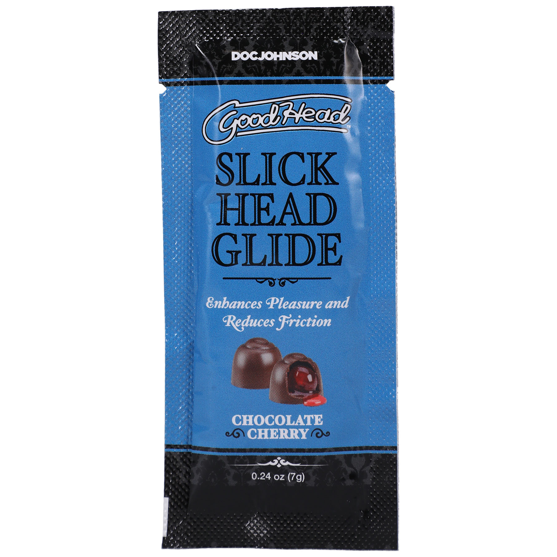 Doc Johnson - Goodhead - Slick Head Glide - Chocolate Cherry - 0.24 Oz Bulk - Edible