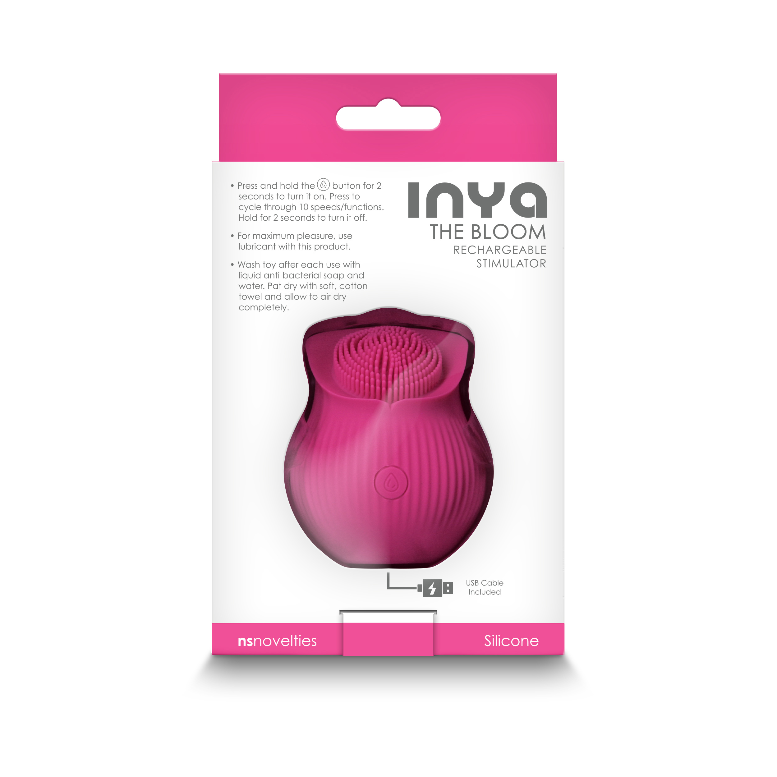 nsnovelties - Inya - the Bloom - Pink - Clit Stimulators
