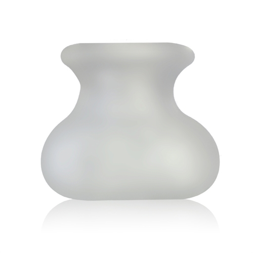 Perfect Fit - Perfect Fit Bull Bag XL 1.5in Ball Stretcher - Clear - Cockrings - TPE/TPR/Elastomers