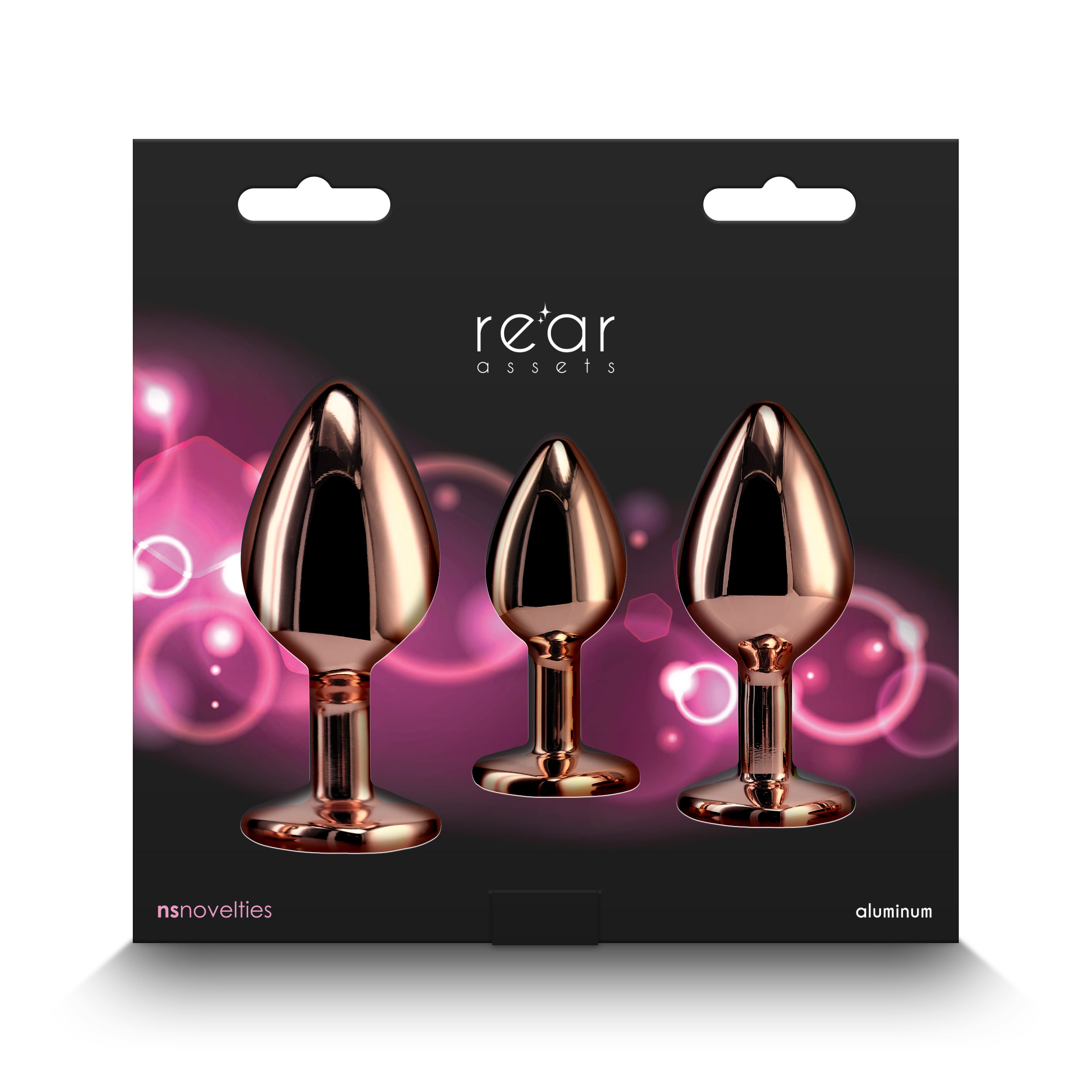 nsnovelties - Rear Assets - Trainer Kit - Rose Gold - Anal Toys & Stimulators