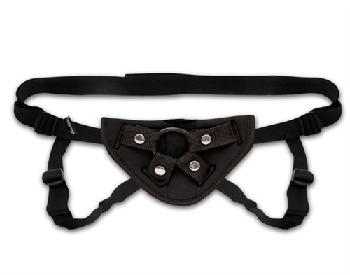 Electric Novelties - Neoprene Strap-on Harness - Black - Bondage & Fetish Toys