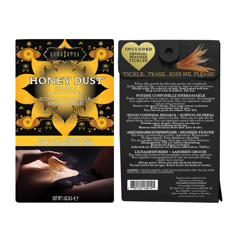Kama Sutra - Honey Dust Coconut Pineapple 1 Oz - Bath & Body