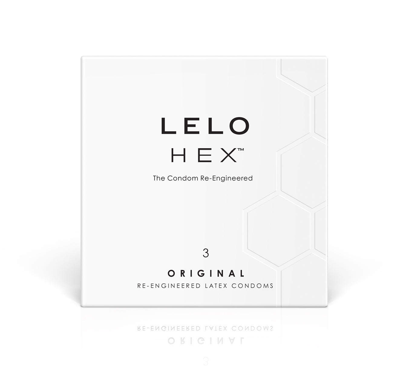 LELO - LELO HEX Original Lubricated Latex Condoms 3-Pack - General - Latex