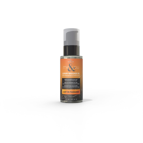 Sensuva - Me and You Massage Oil Lust in Paradise 2oz Pheromone Infused - Bath & Body - Liquid