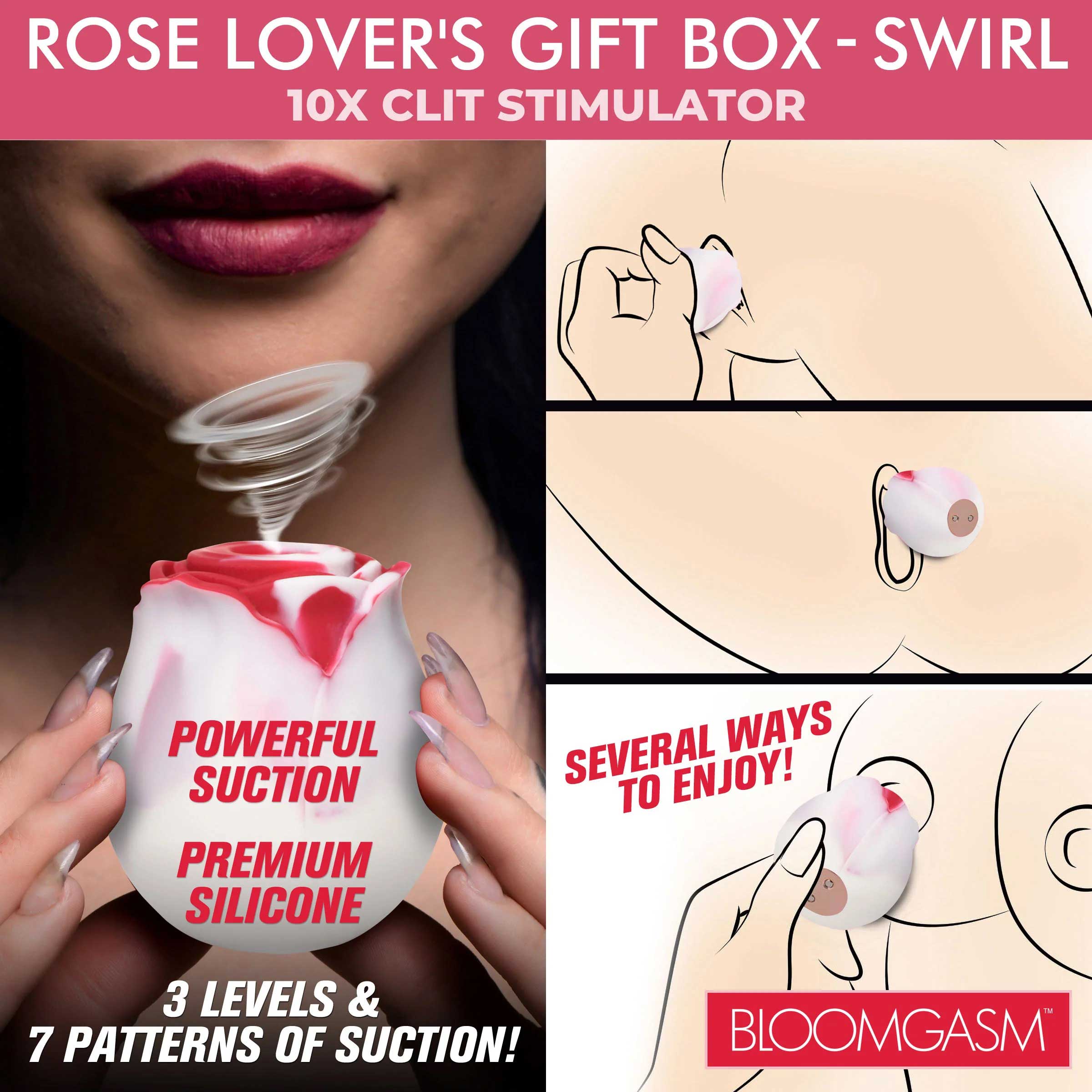 XR Brands - Bloomgasm The Rose Lover''s Gift Box Swirl - Vibrators