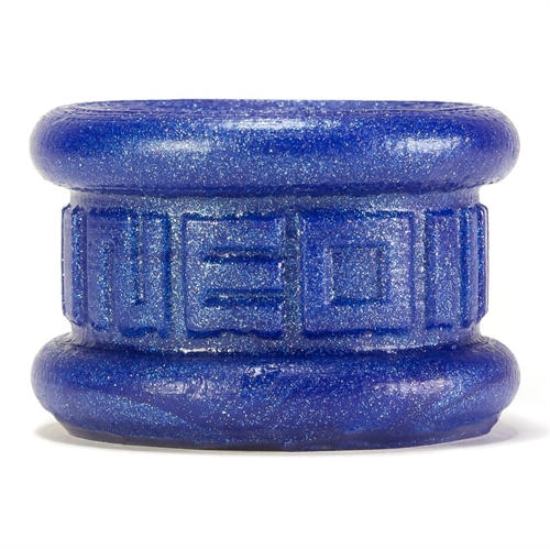 Oxballs - Neo 1.25 Inch Short Ball Stretcher Squishy Silicone - Blue Balls - Cockrings