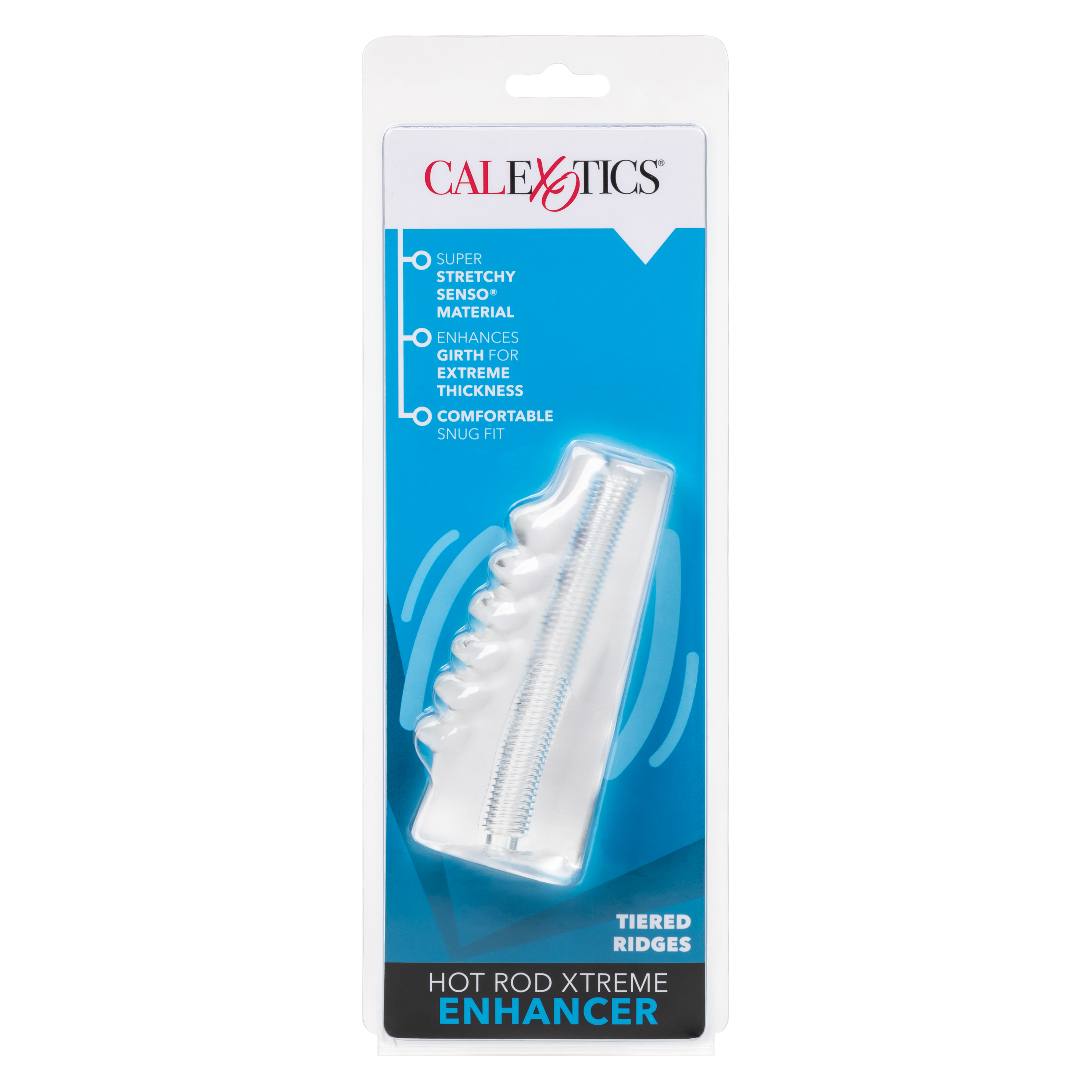 CalExotics - Hot Rod Xtreme Enhancer - Clear - Penis Extension & Sleeves