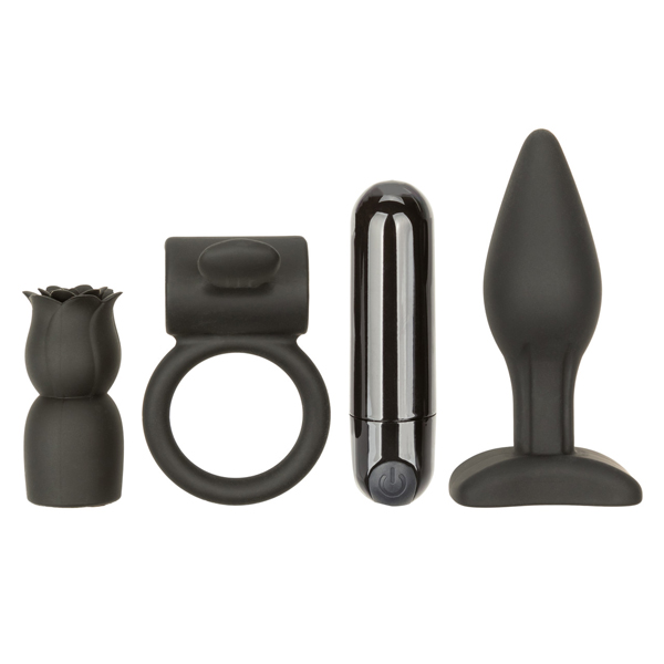 CalExotics - Pleasure Kits Allure Collection - Black - Anal Toys & Stimulators
