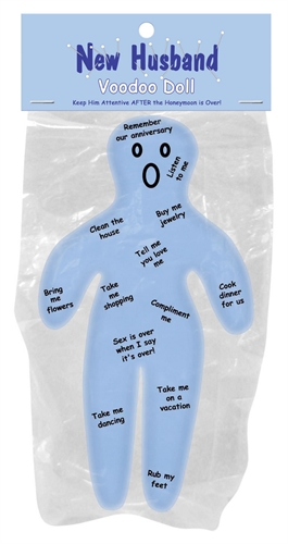Kheper Games - New Husband Voodoo Doll - Bachelor & Bachelorette Items